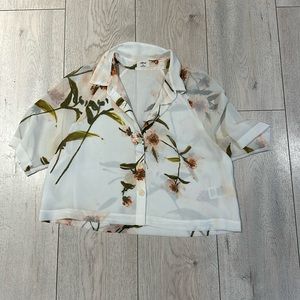 Wilfred flower blouse